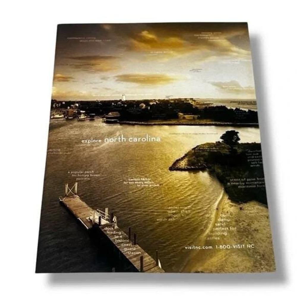 2006 Explore North Carolina Visitnc.com Original Vintage Print Ad